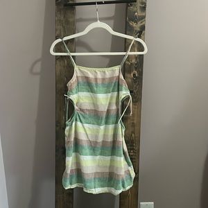 PASTAL COLORED VACATION DRESS XS AAERIE